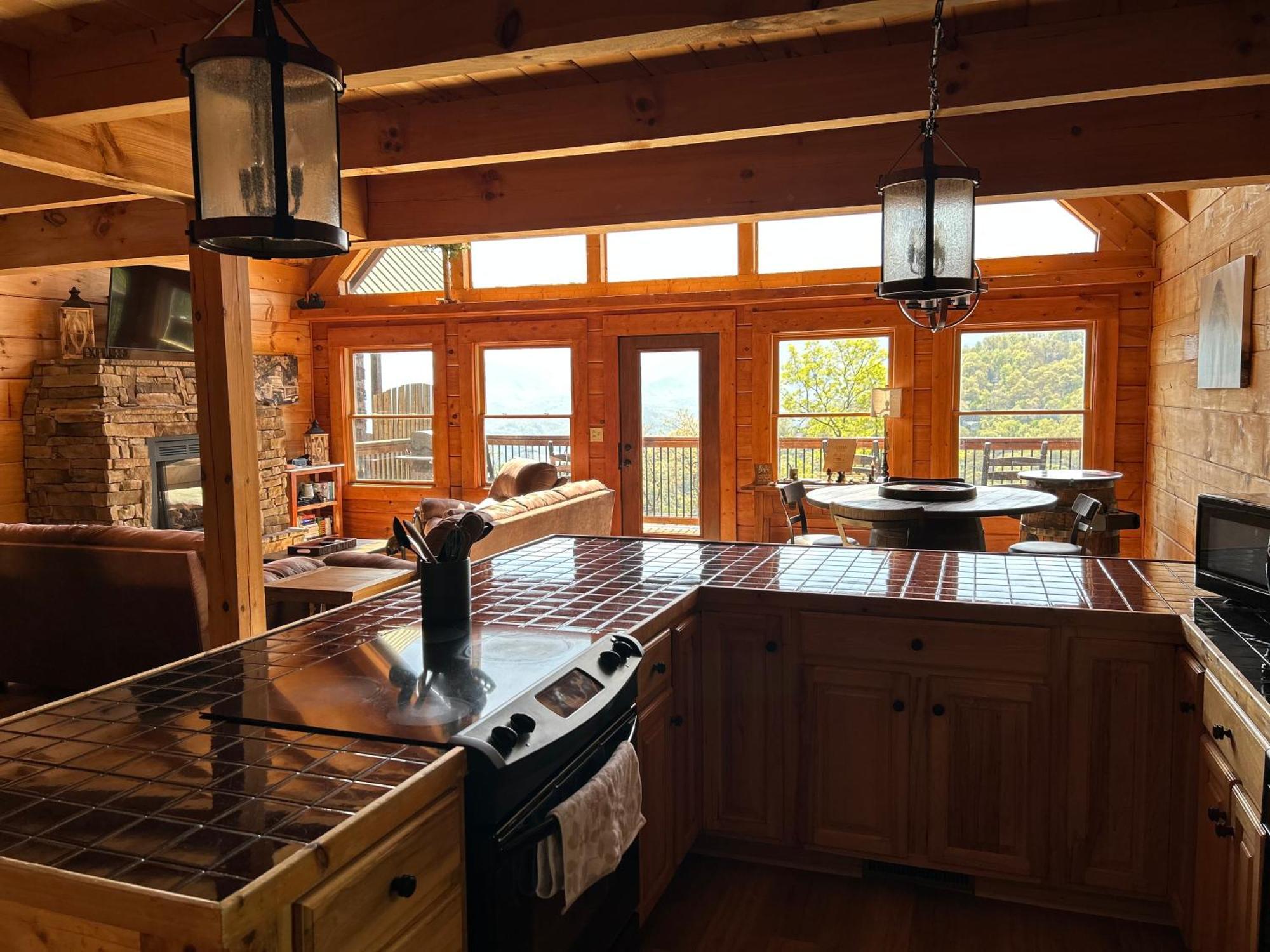 Classy Bear Cabin ガトリンバーグ エクステリア 写真